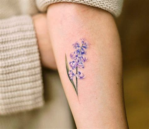 hyacinth tattoo